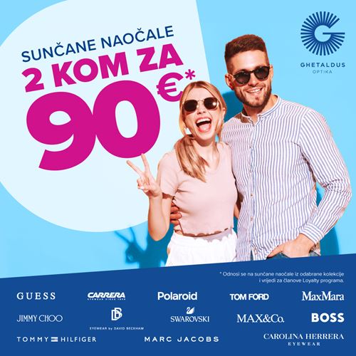 Ghetaldus optika - nova akcija